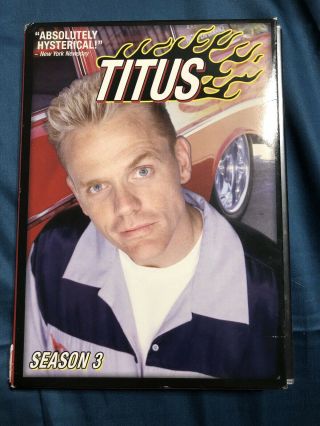 Titus Season Three 3 Dvd 4 - Disc Set Christopher Titus • Rare •