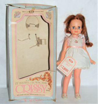 Vintage 1982 Ideal 15 " Growing Hair Crissy Doll