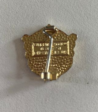 Very Rare Old Manchester United W Reeves Members Pin Badge 2