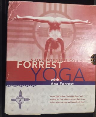 Ana Forrest Yoga 5 - Day Intensive Course Book & DVD Set Rare 3