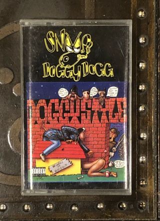 Snoop Doggy Dogg Doggystyle Death Row W/ Gz Up Hoes Down 1993 Cassette Tape Rare
