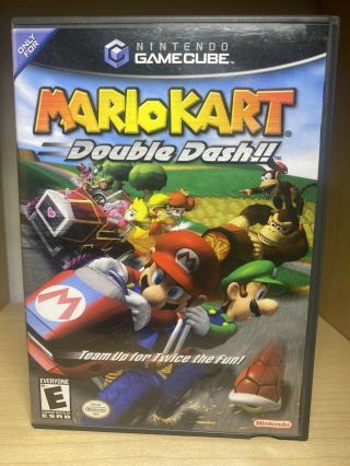 Mario Kart: Double Dash (nintendo Gamecube,  2003) Not For Resale Rare