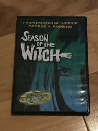Season Of The Witch (dvd,  2005) Rare Oop George Romero Occult Bonus Film L@@k