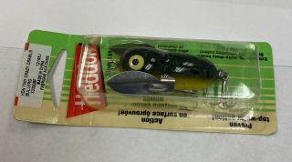 Vintage Heddon Crazy Crawler Bull Frog Nip Plastic Fishing Lure
