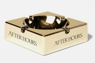 The Weeknd After Hours Ashtray Gold Special Edition Rare Xo Ships Same Day