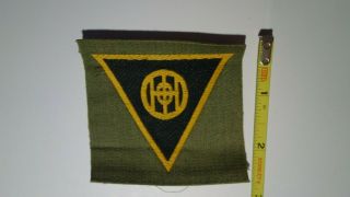 Extremely Rare Wwi 83rd Thunderbolt Division Liberty Loan Patch.  Rare