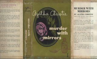 Agatha Christie - Murder With Mirrors - 1952 1st W/dj Npc Rare