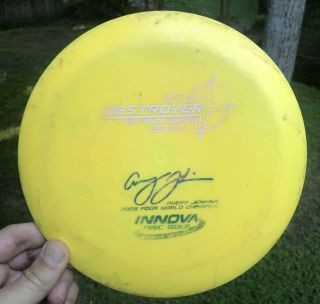 Innova Star Destroyer 2 Line Aj 175g Avery Jenkins Oop Rare Collectible