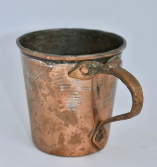 Rustic Antique Copper Mug / Cup 3
