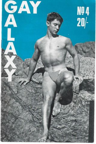 Gay Galaxy 4 Circa 1967 / Gay Interest,  Vintage / Very Rare British Contact Mag