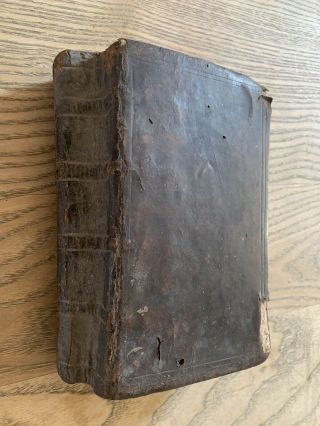 1651 Very Rare Protestant Book By Charles Drelincourt Fears Of Death 369 Yrs Old