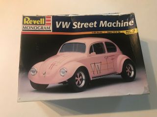 Revell Vw Street Machine Model Kit 7143 1/25 Scale Complete Kit Open Box