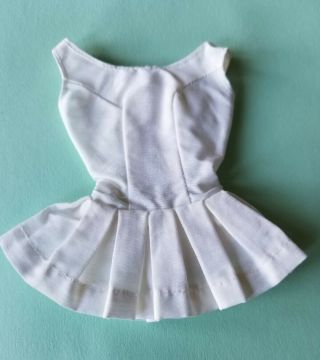 Vintage Mattel Barbie Tennis Anyone Crisp White Dress 941