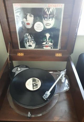 Kiss Dynasty Very Rare Hong Kong Pressing Vinyl Lp Record With Giant Poster
