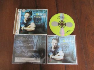 Sting All This Time Hong Kong Cd Bmg Co3 - 491 Hdcd Vg,  With Slip Cover Rare
