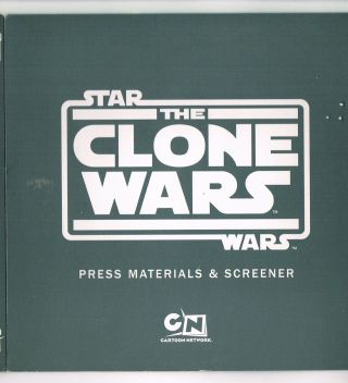 Rare - Star Wars: Clone Wars - Press Kit / Screener