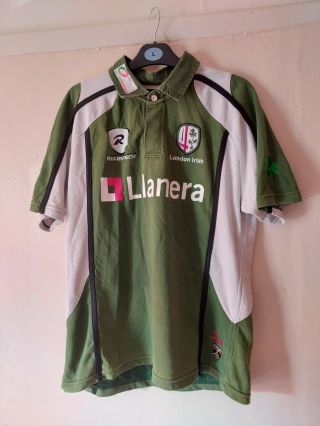 Rare Vintage London Irish 2006 Rugby Union Home Shirt Size Medium Male