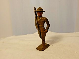 Vintage Antique Toy Barclay Manoil Metal Lead Soldier Marching
