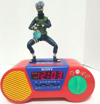 Sony Icf - C6000 " My First Sony " Alarm Clock Am/fm Radio 90 