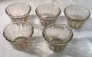 Vintage Jell Well Gelatin Mold Set Of Five Great Shape (r)