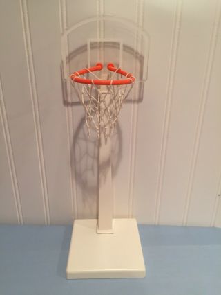 Vintage Replacement 1998 Wnba Barbie Basketball Hoop And Net Mattel