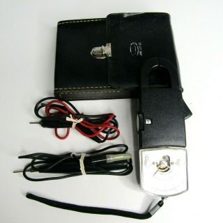 Vintage A.  W Sperry Instruments 0hm 300 Ac Volt Ammeter Ohmmeter Snap 6 With Case