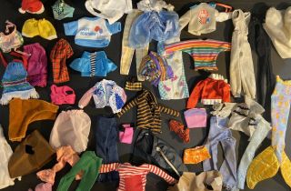 Vintage 1980’s/1970’s Barbie Clothing Mattel Mermaid Tail,  Cow Boy Outfit,  Buy