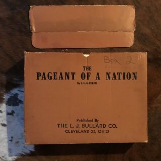 Rare The Pageant Of A Nation By J.  L.  G.  Ferris Box Prints Set 1954