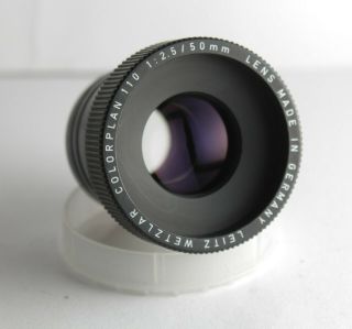 Ultra Rare Leica Leitz Wetzlar Colorplan 110 F/2,  5 50mm Projection Lens Bokeh