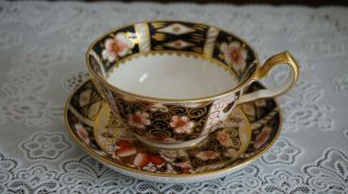 Vintage Rare Royal Crown Derby Imari Pattern 2451 Tea Cup & Saucer,  England