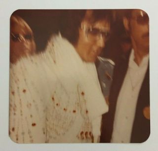 Elvis Presley Rare Vintage Candid Kodak Photo Close Up Atlanta 6/30/73