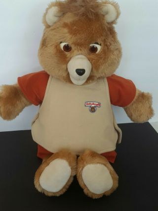Vintage 1984/1985 Teddy Ruxpin Talking Bear with Book and Cassette 2