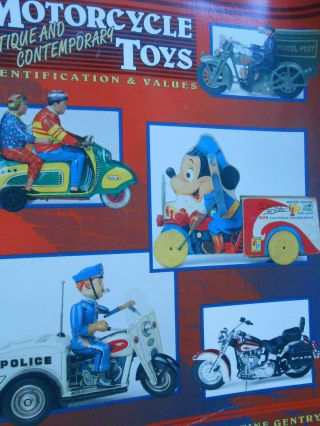 Motorcycle Toys.  Antique And Contemporary.  Harley Indian Vespa Franklin