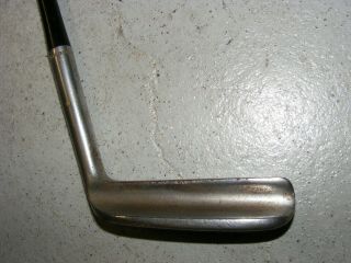 Rare Vtg Tommy Armour Silver Scot Lassie 3701 Iron Master 33 " Putter Leather Gc