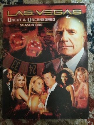 Las Vegas - Season 1 (dvd,  2005,  3 - Disc Set) Very Rare.  Oop