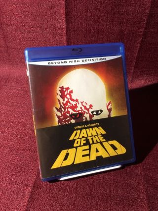 Dawn Of The Dead Blu - Ray George Romero Rare Oop