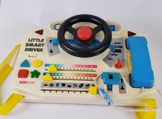 Rare 1989 Vtech Little Smart Drivers Toy