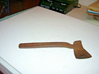 Antique Small Hand Forged Offset Hatchet / Hammer