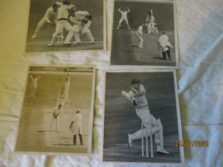 Engcland V Australia 1968 Ashes Series.  Central Press Agency Photos.  Rare.