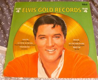 Rare Elvis Lp Gold Records Volume 4 - German Pressing
