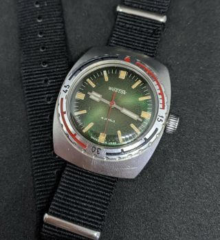 Wristwatch Wostok Amphibian 2209 Soviet Russian Ussr Military Watch Rare Hands