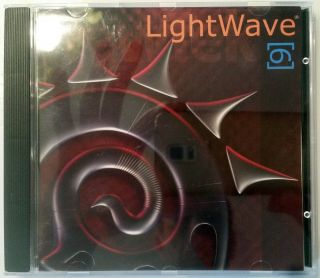 Newtek Lightwave 3d 6 (1999) For Older Window - 3d Modeling Software - Very Rare