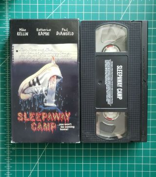 Sleepaway Camp Vhs Rare Horror