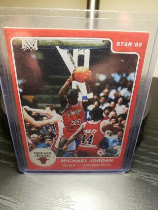 1984 - 85 Star Michael Jordan 101 Rookie Chicago Bulls Rare