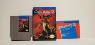 Gremlins 2 The Batch Nintendo Entertainment System 1990 Rare Retro Nes