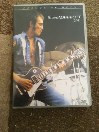 Steve Marriot Live In London Dvd Small Faces Humble Pie Rare