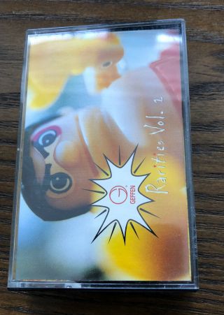 Geffen Rarities Vol 1 Cassette Tape (weezer Nirvana Sonic Youth Beck) Rare