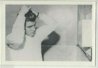 Elvis Presley Rare Vintage Kodak Photo Combing His Hair A,