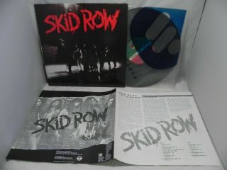 Skid Row - Skid Row Rare 1989 Korea Lp W/insert