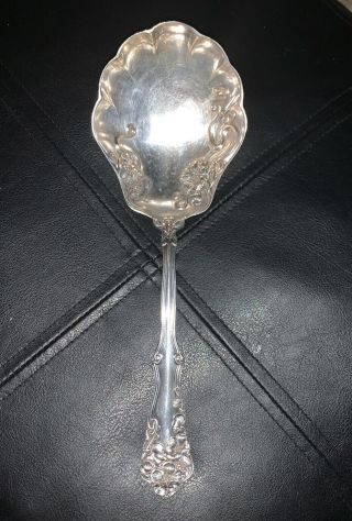 Vintage Pat.  1904 Wm Rogers Star Silverplate Ladle Spoon 9 " Diana Berwick Pattern